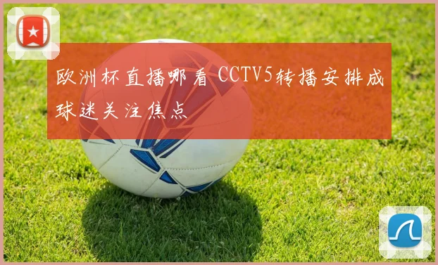欧洲杯直播哪看 CCTV5转播安排成球迷关注焦点