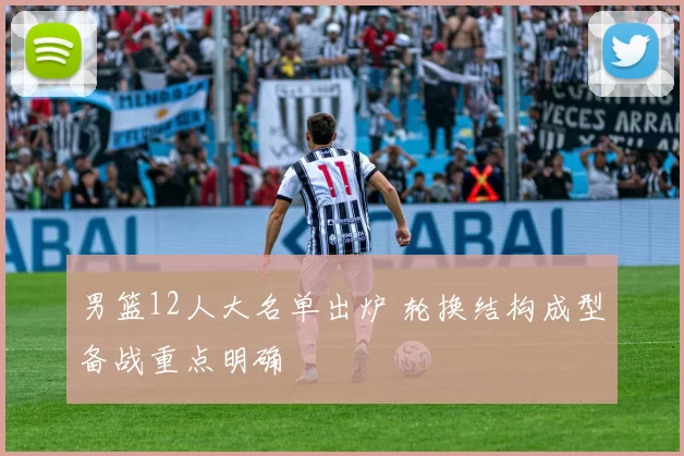 男篮12人大名单出炉 轮换结构成型备战重点明确